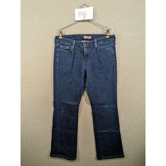 Levi's 345 Blue Jeans Size 12 Medium Low Boot Cut -0424B182 - Picture 10 of 10